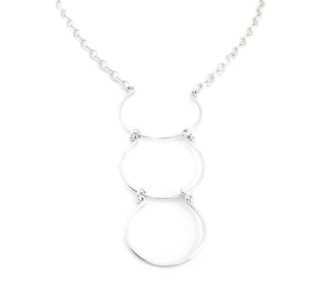 TRIPLE HORSESHOE NECKLACE