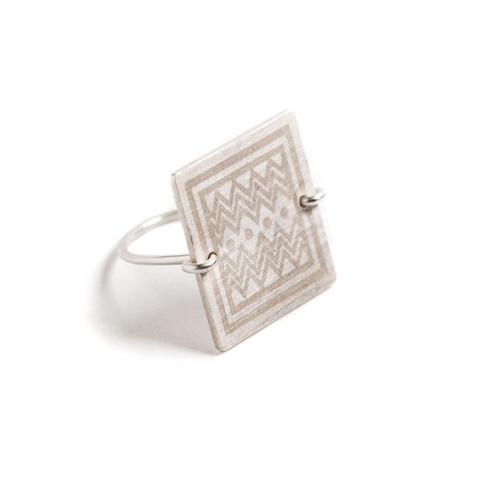 Inca Life Journey Ring (Silver)