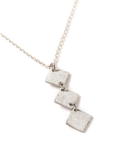 Waterfall Triple Diamond Necklace