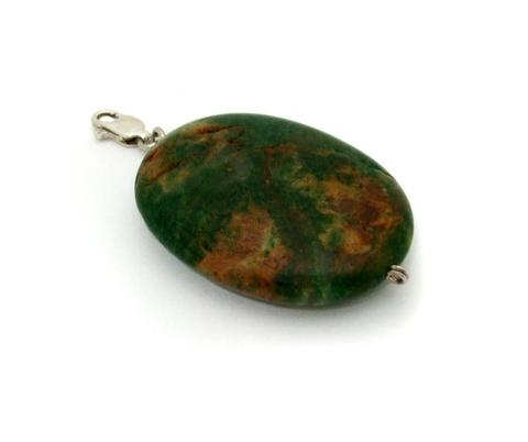 Green Agate Pendent