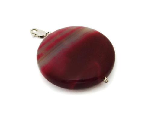 Pink Agate Pendant